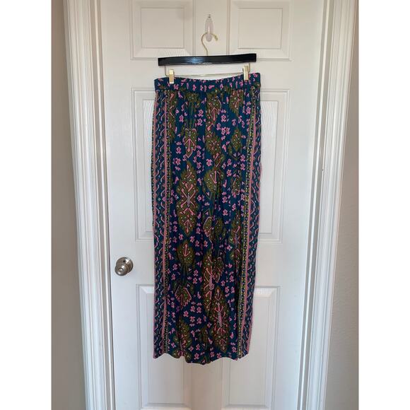 BODEN Pull-On Fluid Trousers Pants  Baltic Aztec Geo Size US 10 - Picture 3 of 5